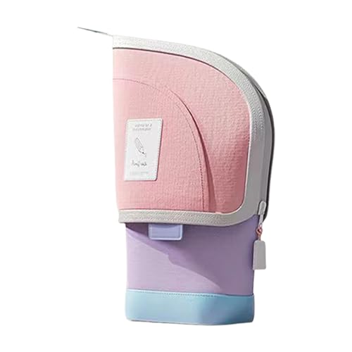 Bsbkoj Federmäppchen, Organizer, große Kapazität, einziehbare Tasche, Desktop Pen Holder, Multi-Compartment Storage Pouch, Durable Desk Zubehör, Stationery Supplies for Home Work School Use von Bsbkoj