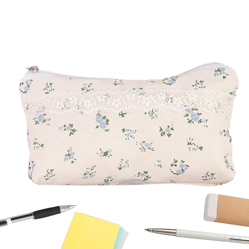 Bsbkoj Pencil Case, Lightweight Multipurpose Marker and Stationery Bag, Cute Zipper Organizer for College Students Work Desk Makeup Classroom Home Cosmetics and Daily Essentials 7.48x1.97x3.54 inches von Bsbkoj