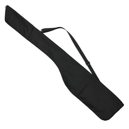 Fishing Rod & Reel Organizer Bag, Waterproof Nylon Travel Carry Case, Lightweight Portable Storage (53.94 x 9.84 inches), Sturdy Gear Holder for Fishermen, Schwarz, Schwarz, Siehe Beschreibung von Bsbkoj