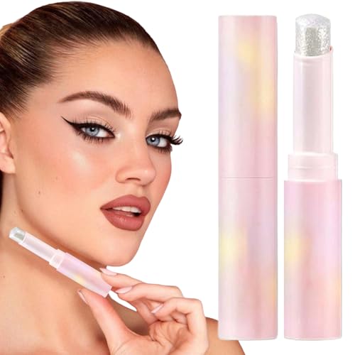 Jelly Shimmer Eye Shadow Stick, Longwear Glitter Glaze Makeup, süße Makeup Sticks, Multi-Purpose Smooth Eyeshadow for Daily Looks, Wedding, Wife, Women, Daughter Present von Bsbkoj