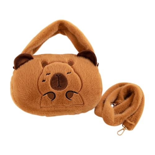 Plush Animal Backpack, Capybara Tote Bag, Stuffed Animal, Plush for Girls, Large Capacity Capybara Bag, Fashionable Stuffed Animal Bag, Plush Capybara Purse, Cute Animal Backpack Plush Animal Backpack, Capybara Tote Bag, Stuffed Animal, Plush for Girls, Large Capacity Capybara Bag, Fashionable Stuffed Animal Bag, Plush Capybara Purse, Cute Animal Backpack von Bsbkoj