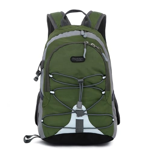 Bseash 10L kleinen Rucksack für Kinder im Alter von 3-6 Mädchen Jungen unter 1,0 Meter, Mini Outdoor Sport Wandern Reisen wasserdicht Daypack (Armee-grün) von Bseash