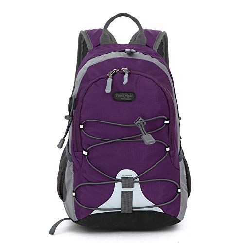Bseash 10L kleinen Rucksack für Kinder im Alter von 3-6 Mädchen Jungen unter 1,0 Meter, Mini Outdoor Sport Wandern Reisen wasserdicht Daypack (Violett) von Bseash