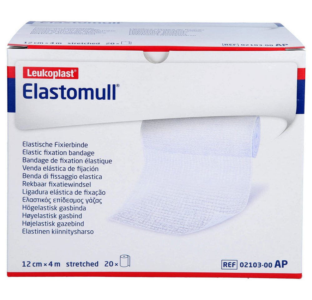 Bsn Medical Fixierpflaster Elastomull Fixierbinde (Spar-Set, 20-St., verbinden) Luftige Webstruktur verhindert Schwitzen und Hautreizungen von Bsn Medical