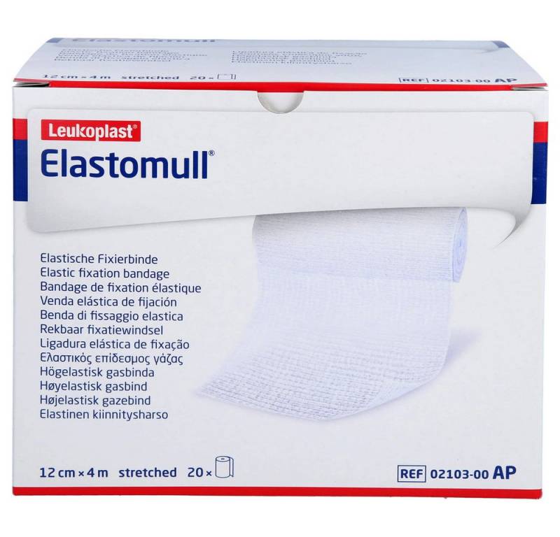 Bsn Medical Fixierpflaster Elastomull Fixierbinde (Spar-Set, 20-St., verbinden) Luftige Webstruktur verhindert Schwitzen und Hautreizungen von Bsn Medical