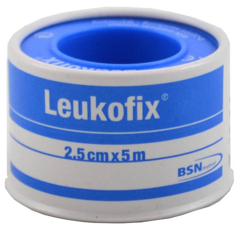 Bsn Medical Fixierpflaster Leukofix Rollenpflaster (Spar-Set, 1-St., Fixierung) Gut verträglich und ermöglicht Sichtkontrolle am Verband von Bsn Medical