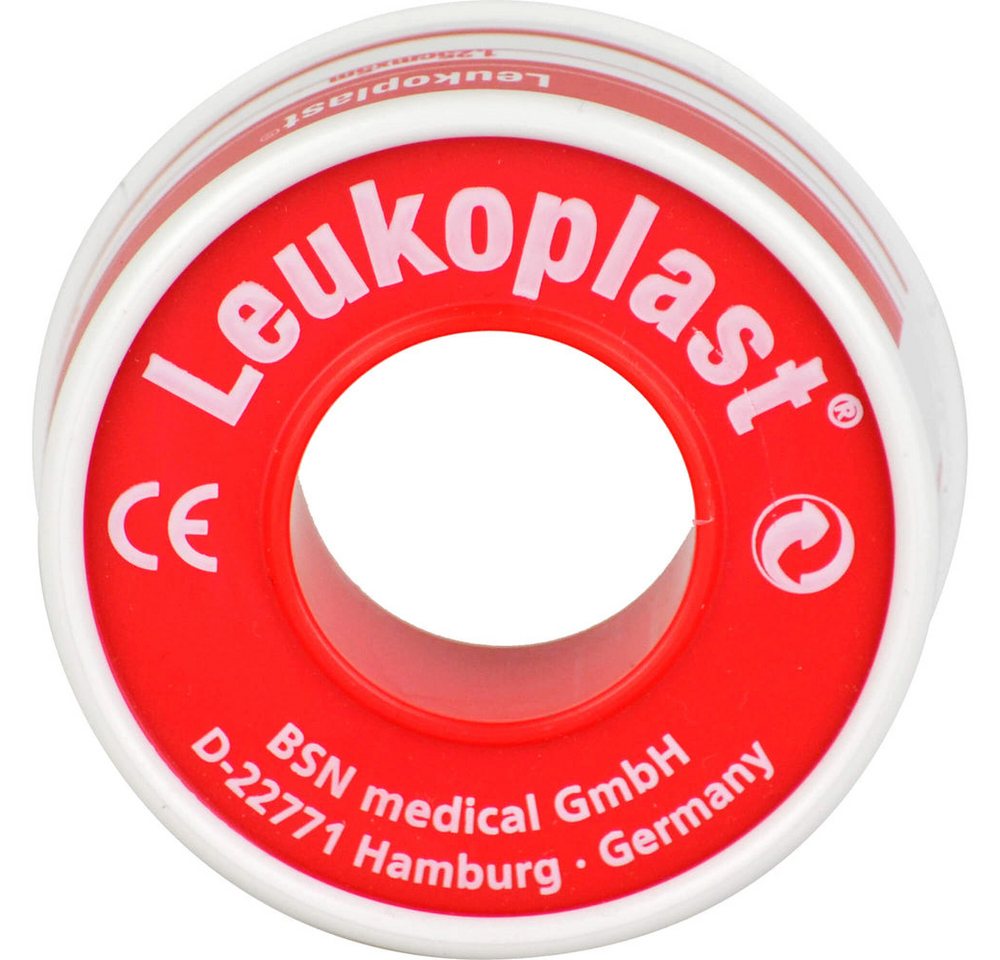 Bsn Medical Fixierpflaster Leukoplast Rollenpflaster (Spar-Set, 1-St., Fixierung) Hautfarbenes Fixierpflaster mit wasserabweisender Oberfläche von Bsn Medical