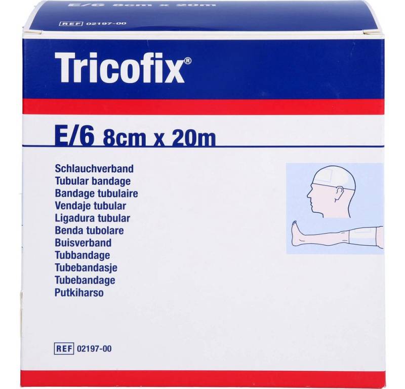 Bsn Medical Stützbandage Tricofix Starr- und Stützverbände (Spar-Set, 1-tlg., hautverträglich), Als Verbandschutz, Hautschutz oder zur Fixierung von Bsn Medical