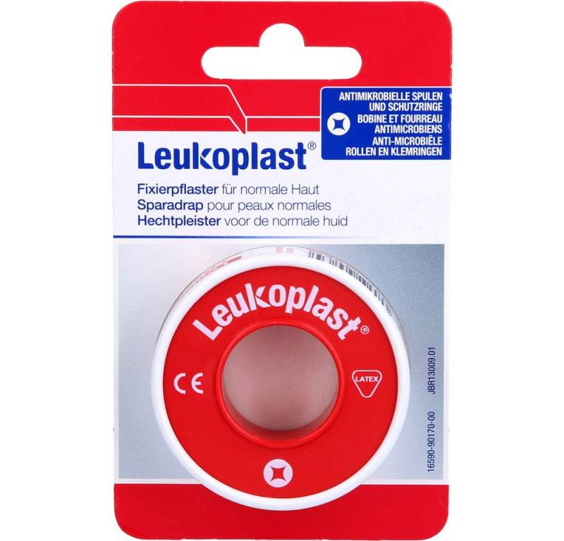 Bsn Medical Wundpflaster Leukoplast Rollenpflaster (Spar-Set, 1 St., wasserabweisend), Fixierung von Verbänden jeder Art sowie für Streckverbände von Bsn Medical
