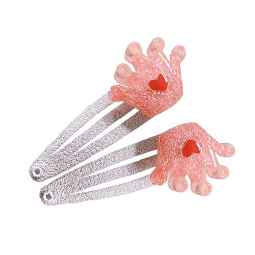 Btgghytr 1 Paar Haarspangen mit Cartoon-Motiv, luxuriöse Party-Haarspangen, für Kinder und Frauen Btgghytr 1 Paar Haarspangen mit Cartoon-Motiv, luxuriöse Party-Haarspangen, für Kinder und Frauen von Btgghytr