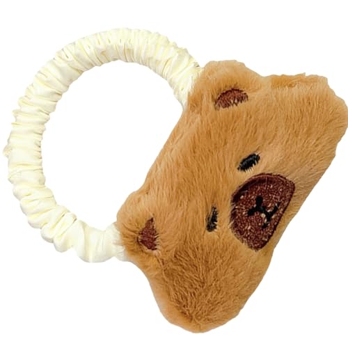 Btgghytr Cartoon-Tier-Haarbänder, Plüsch-Stirnband, weich, elastisch, Haarzubehör für Kinder, Teenager und Tierhaar-Styling-Clips für Damen und Mädchen von Btgghytr