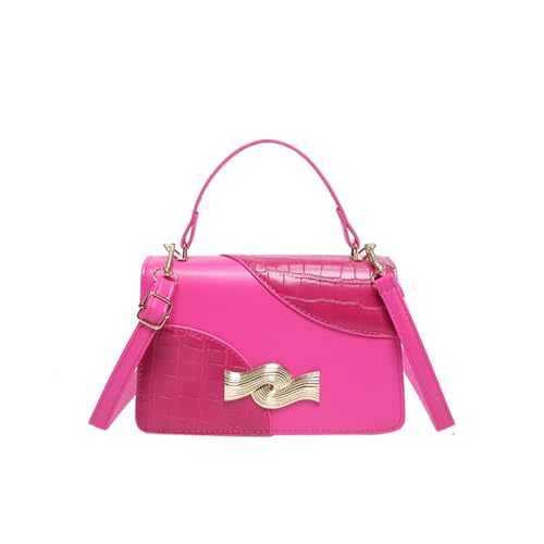 Btgghytr Damen-Handtasche aus PU-Leder, kleine quadratische Tasche, Herbst-Winter-Umhängetasche, Tasche mit oben, von Btgghytr