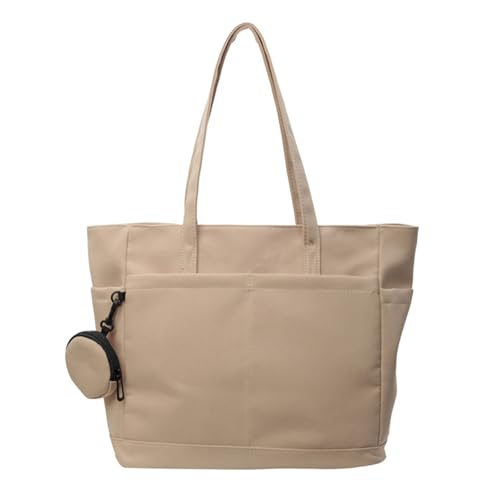 Btgghytr Damen-Umhängetasche, Segeltuch-Unterarmtasche, große Kapazität, Achseltasche, modische Handtaschen, Studenten, von Btgghytr