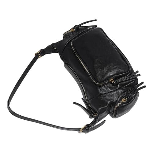 Btgghytr Damentasche, Retro-Umhängetasche, mehrere Taschen, Achseltasche, Handtasche, Geldbörse, PU-Leder, Schultertasche, von Btgghytr