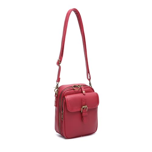 Btgghytr Doppelschicht -Messengerbeutel für Frauen Mann Everyday Tasche Mode Crossbody Pendelbeutel Telefontasche kleine Btgghytr Doppelschicht -Messengerbeutel für Frauen Mann Everyday Tasche Mode Crossbody Pendelbeutel Telefontasche kleine von Btgghytr