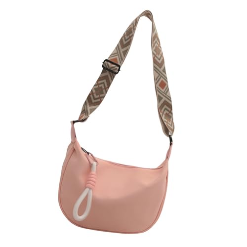 Btgghytr Elegante Canvas-Knödeltaschen, lässige Umhängetasche mit verstellbarem Riemen, Reise-Umhängetasche für den täglichen von Btgghytr