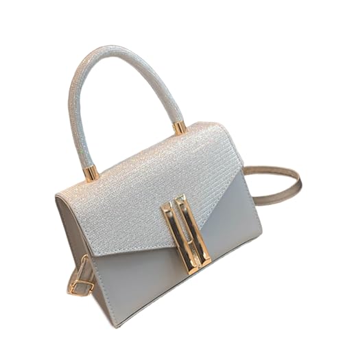 Btgghytr Elegante Damen-Umhängetasche aus PU-Leder, lässige Handtasche, Umhängetasche, Umhängetasche für Einkäufe und von Btgghytr
