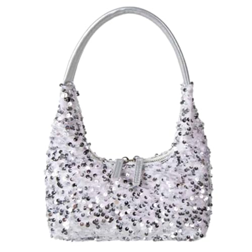 Btgghytr Elegante kleine Damen-Umhängetasche, kompakte Unterarm-Geldbörse für den täglichen Gebrauch mit funkelnden Pailletten, Btgghytr Elegante kleine Damen-Umhängetasche, kompakte Unterarm-Geldbörse für den täglichen Gebrauch mit funkelnden Pailletten, von Btgghytr