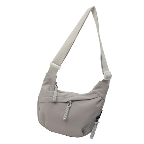 Btgghytr Frauen Einfarbig Umhängetasche Große Kapazität Schulter Tasche Einfache Knödel Tasche Weibliche Casual Messengers von Btgghytr