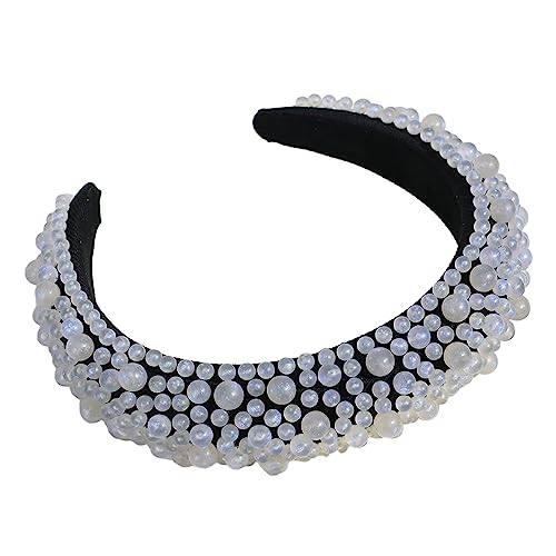 Btgghytr Haarreif für Mädchen, schimmernd, breiter Haarreif, auffällig, für Damen, Kopfschmuck von Btgghytr