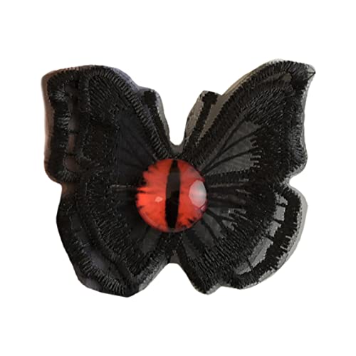 Btgghytr Haarspange für heiße Mädchen, Schmetterlings-Form, Haarspangen mit Augapfel-Design, Haarspangen für Teenager, Haarstyling-Clips für Damen und Mädchen von Btgghytr