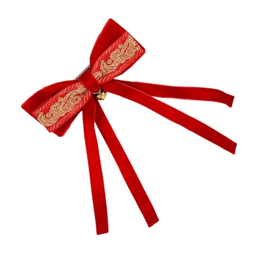 Btgghytr Haarspange mit Schleifen für Mädchen, modische Haar-Accessoires, Haarnadel für Weihnachten, Hochzeiten, Haarstyling-Clips für Frauen und Mädchen von Btgghytr