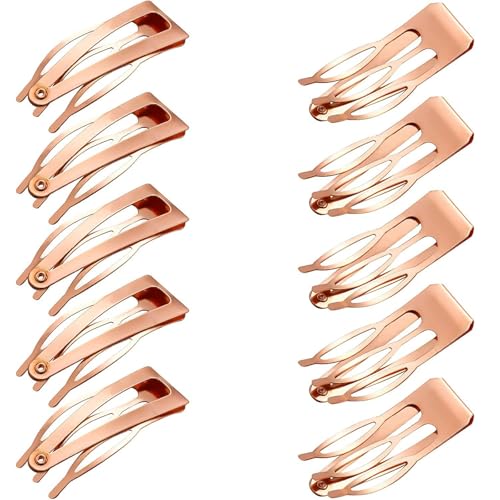 Btgghytr Haarspange mit doppeltem Griff, Metallpresse, seitliche Haarspange für Damen, verschiedene Frisuren, Haar-Accessoires für den täglichen Gebrauch und Salon-Haarstyling-Clips für Frauen und von Btgghytr