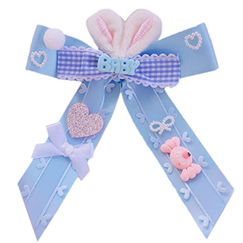 Btgghytr Haarspangen für Mädchen, schöne Haarspangen in Schleifenform, festliche Haarspangen für Kinder, Cosplay, Party, Haar-Styling-Clips für Frauen und Mädchen Btgghytr Haarspangen für Mädchen, schöne Haarspangen in Schleifenform, festliche Haarspangen für Kinder, Cosplay, Party, Haar-Styling-Clips für Frauen und Mädchen von Btgghytr