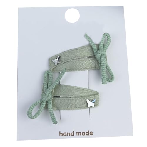 Btgghytr Haarspangen in Schleifenform, klein, für Kinder, Mädchen, Frühling, Camping, Fotografie, Haarstyling-Clips für Damen und Mädchen, 2 Stück Btgghytr Haarspangen in Schleifenform, klein, für Kinder, Mädchen, Frühling, Camping, Fotografie, Haarstyling-Clips für Damen und Mädchen, 2 Stück von Btgghytr