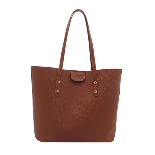 Btgghytr Handtasche aus PU-Leder, passende Tasche mit Tragegriff oben, modische Umhängetasche, Laptoptasche, große Kapazität, von Btgghytr