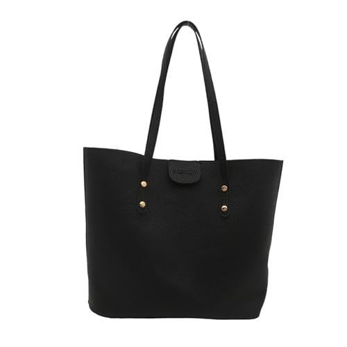Btgghytr Handtasche aus PU-Leder, passende Tasche mit Tragegriff oben, modische Umhängetasche, Laptoptasche, große Kapazität, von Btgghytr