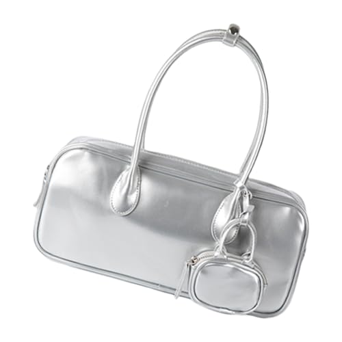 Btgghytr Koreanische Stile Achseltasche für Frauen Mädchen Mode Schultertasche Große Kapazität Pendeltasche PU Leder von Btgghytr