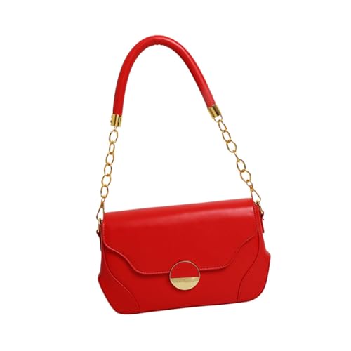 Btgghytr Kreative PU-Leder-Unterarmtasche, Umhängetaschen, Kettenhandtasche, Umhängetasche für Shopping, Arbeit oder von Btgghytr