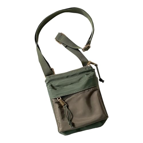Btgghytr Leichte Umhängetasche mit verstellbarem Riemen, Nylon-Umhängetaschen, PU-Leder-Umhängetasche, geeignet für von Btgghytr