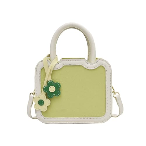 Btgghytr Mode Blumenmuster Geldbörse Leichtes Schulter - -Body -Tasche Praktische PU -Bauarbeit Reise von Btgghytr