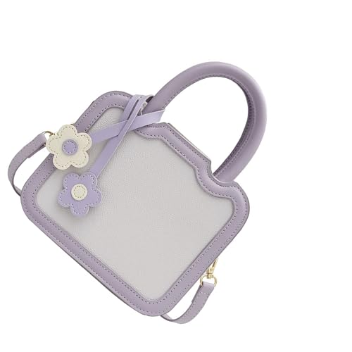 Btgghytr Mode Blumenmuster Geldbörse Leichtes Schulter - -Body -Tasche Praktische PU -Bauarbeit Reise von Btgghytr