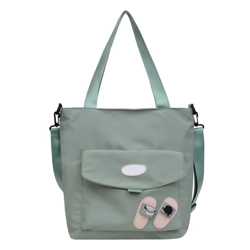 Btgghytr Mode Umhängetasche für Frauen Große Kapazität Schulter Tasche Einfache Umhängetasche Student Schultasche Top von Btgghytr