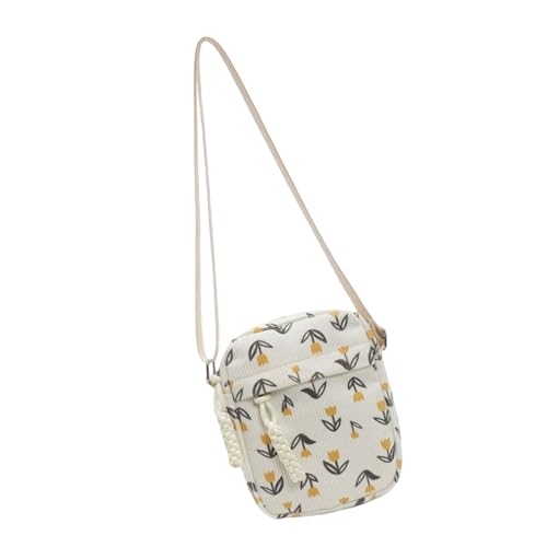 Btgghytr Modische Cord-Umhängetasche für Damen, Umhängetasche mit einzigartigem Erdbeer-Design und verstellbarem Btgghytr Modische Cord-Umhängetasche für Damen, Umhängetasche mit einzigartigem Erdbeer-Design und verstellbarem von Btgghytr