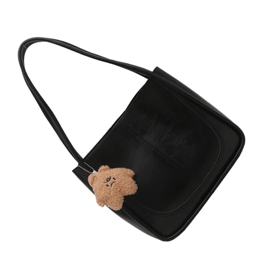 Btgghytr Modische Umhängetasche für Damen, PU-Leder-Unterarmtaschen, lässige Handtasche mit viel Platz für Wesentliche des von Btgghytr