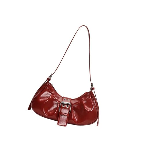 Btgghytr Modische Umhängetasche für Damen, plissierte Umhängetasche, trendige Achseltasche, Retro-Pendeltasche, PU-Leder, Btgghytr Modische Umhängetasche für Damen, plissierte Umhängetasche, trendige Achseltasche, Retro-Pendeltasche, PU-Leder, von Btgghytr