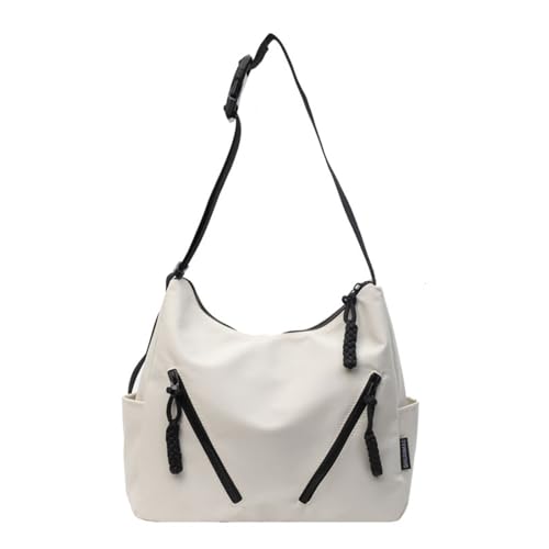 Btgghytr Passende Umhängetasche für Damen, große Kapazität, Pendeltasche, einfarbig, Messenger-Tasche, einfache, lässige von Btgghytr