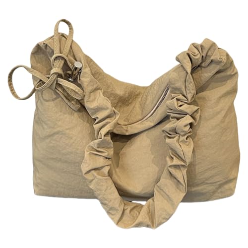 Btgghytr Pendeltasche mit großer Kapazität für Damen, Trend-Wolken-Tasche, Umhängetasche, einfarbig, Messenger-Tasche, von Btgghytr