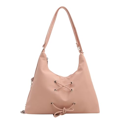 Btgghytr Rucksack mit großer Kapazität für Damen, lässige Umhängetasche, Umhängetasche mit Kette, PU-Leder, Messenger-Tasche, Btgghytr Rucksack mit großer Kapazität für Damen, lässige Umhängetasche, Umhängetasche mit Kette, PU-Leder, Messenger-Tasche, von Btgghytr