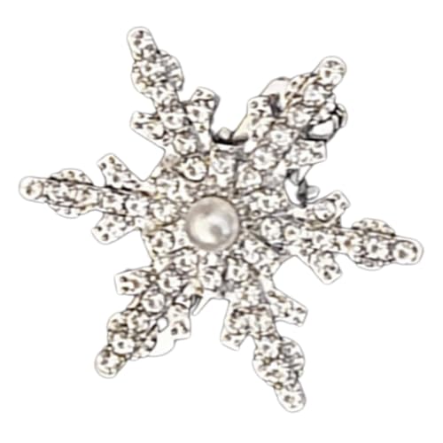 Btgghytr Schneeflocke Haarspange Weihnachten Haarspange Süße Weihnachten Flache Clip Haarnadel Weihnachten Elegante Haarspange Haarstyling Clips für Frauen und Mädchen von Btgghytr