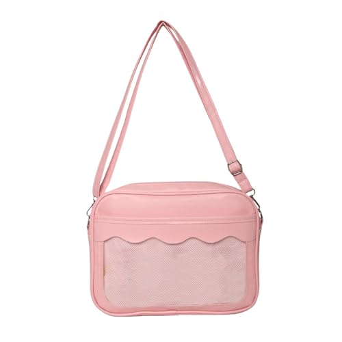 Btgghytr Schüler-Schultasche, Damentasche, PU-Leder, Umhängetasche japanischen Stil, Umhängetasche, lässige Messenger-Tasche Btgghytr Schüler-Schultasche, Damentasche, PU-Leder, Umhängetasche japanischen Stil, Umhängetasche, lässige Messenger-Tasche von Btgghytr