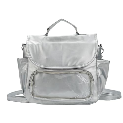 Btgghytr Schüler-Schultasche, Rucksack, durchsichtige Itabag-Umhängetasche, japanische Stile, Umhängetasche, Messenger-Tasche von Btgghytr