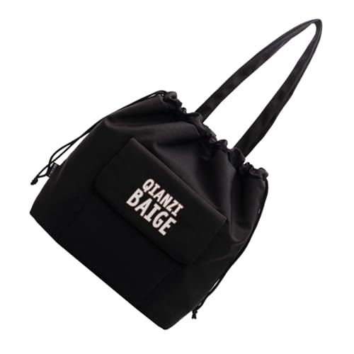 Btgghytr Stilvolle, vom College inspirierte Unterarmtasche mit viel Platz und Schultertasche mit Buchstabenmuster für trendige von Btgghytr