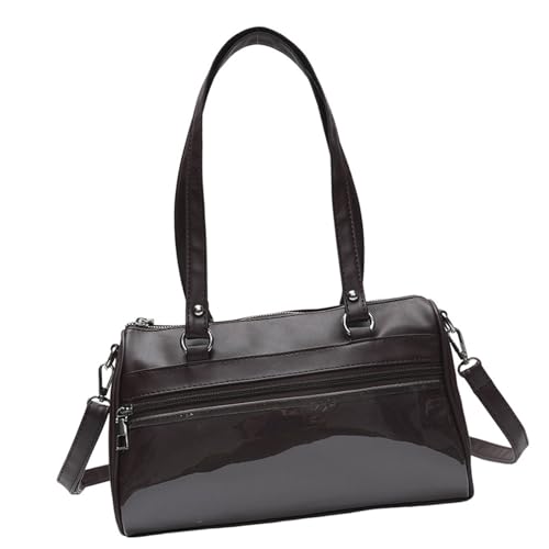 Btgghytr Stilvolle Umhängetasche aus Leder für Damen, Umhängetasche, lässige Umhängetasche, Unterarmtaschen für Büro, Schule von Btgghytr