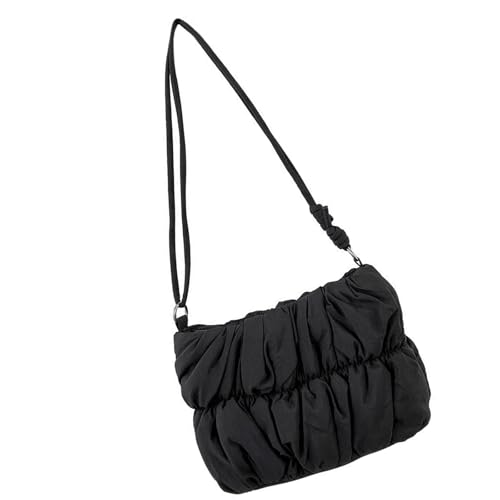 Btgghytr Stilvolle gesteppte Puffer-Handtasche, praktische Nylon-Strandtasche, Schultertasche, Umhängetaschen mit von Btgghytr