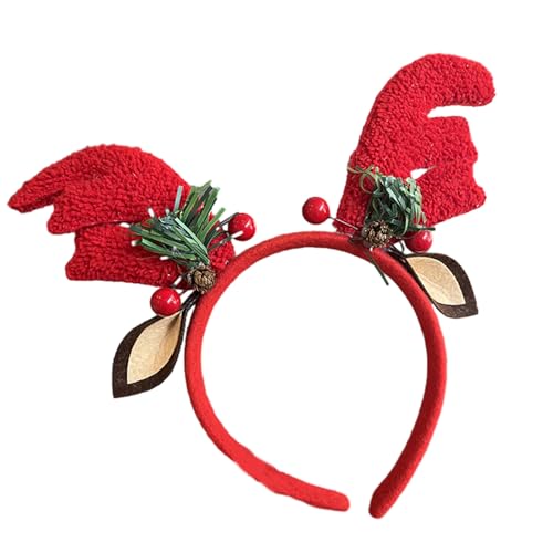 Btgghytr Stirnband Neujahr Stirnband mit Pailletten Weihnachten Haarband für Erwachsene Haarband von Btgghytr